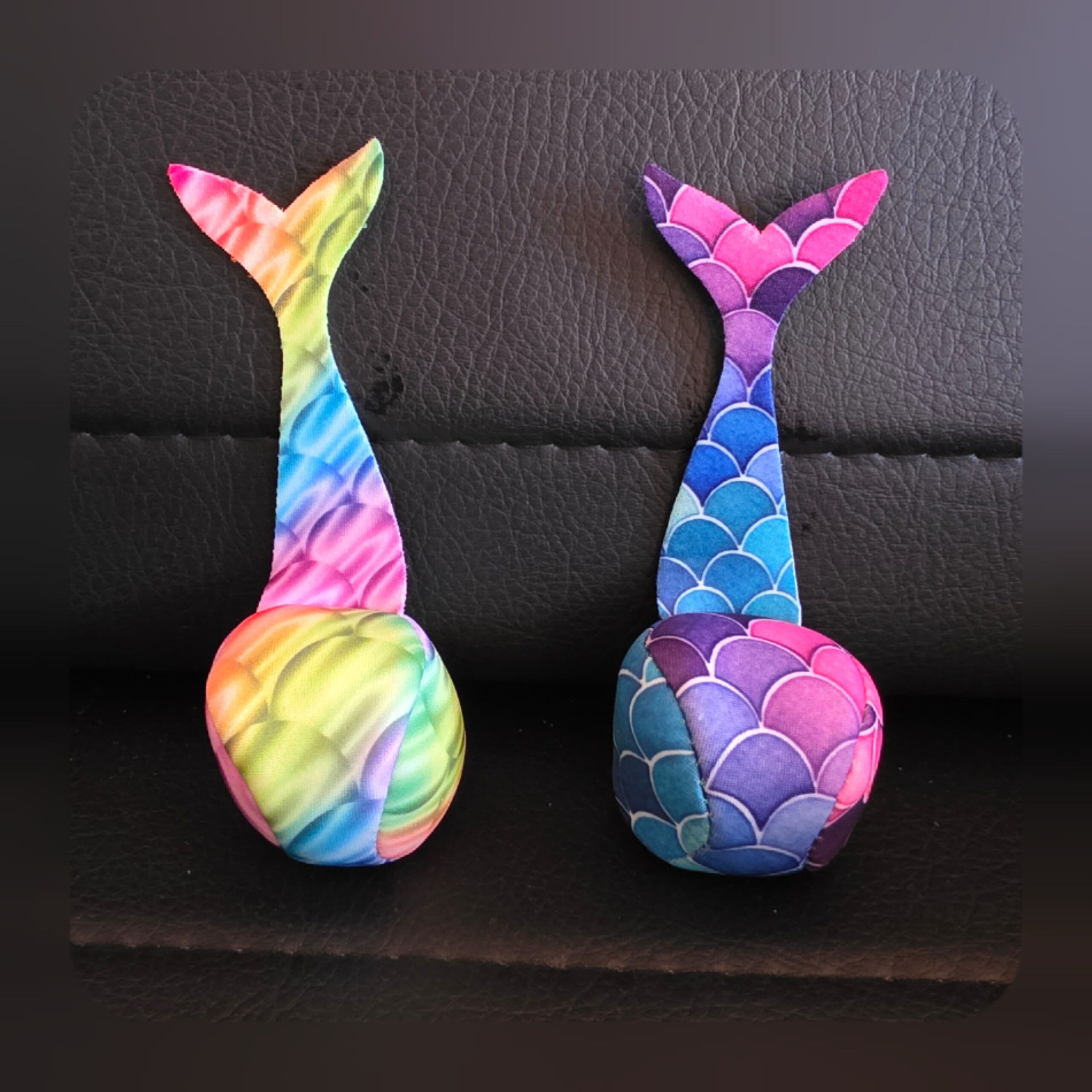 Pelotas cola de sirena por 2 unidades