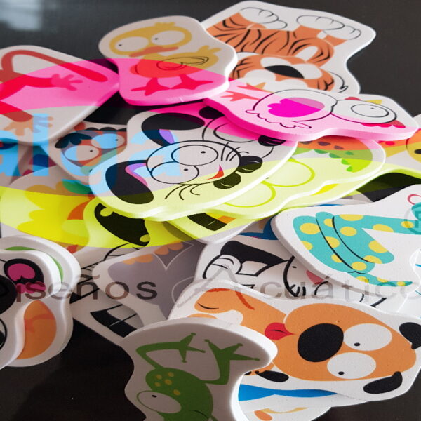 Pack 22 motivos animalitos sublimados