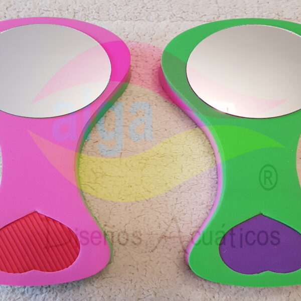 Espejo tipo sonajero