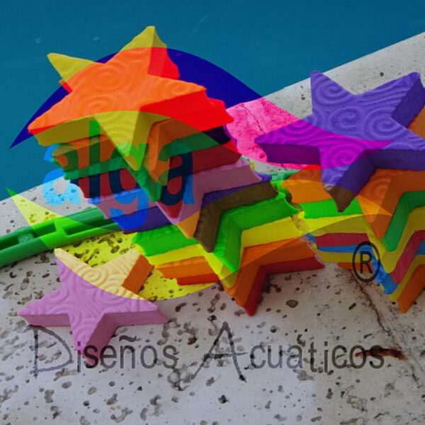 Estrellitas en 15 mm por 25 unidades