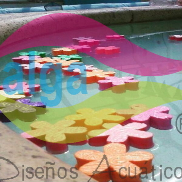 Flores en 15 mm por 25 unidades