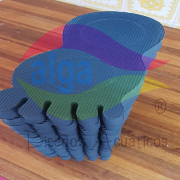 Uniones HUELLA - Sólo en color natural, azul profundo o marrón Pack 12 unidades