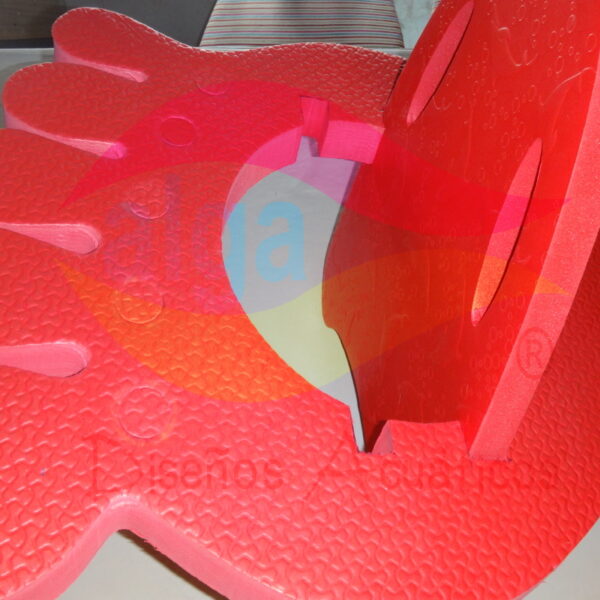 Pata adaptada con respaldo