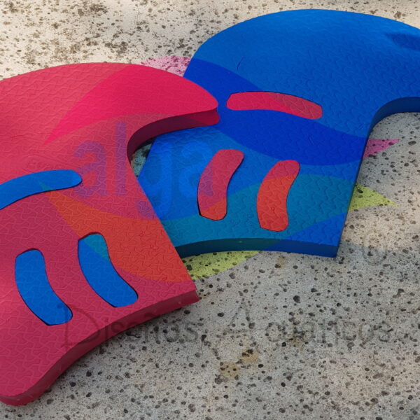 Tabla para corrección de brazada de crol y espalda