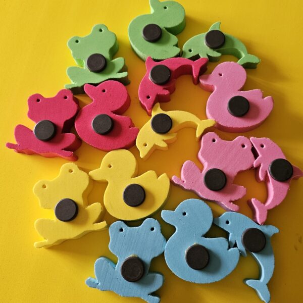 Set de Pesca con animalitos en 15 mm