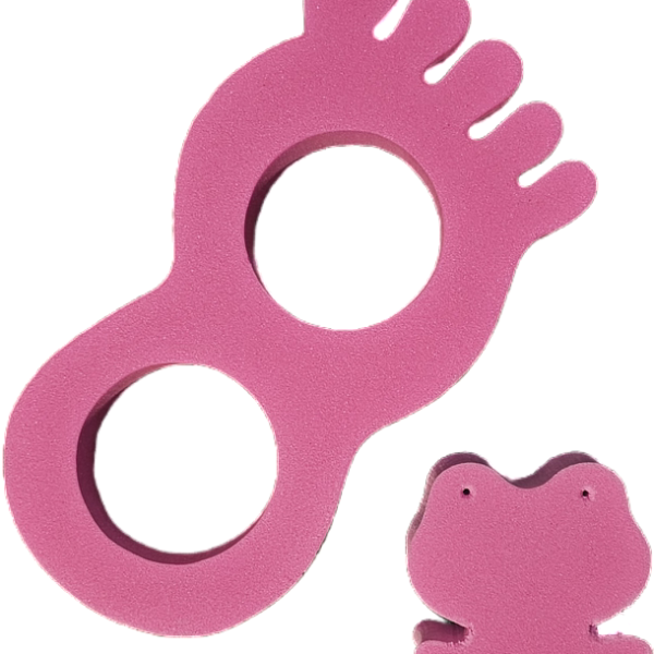 UNIÓN con forma de Huella + Ranita