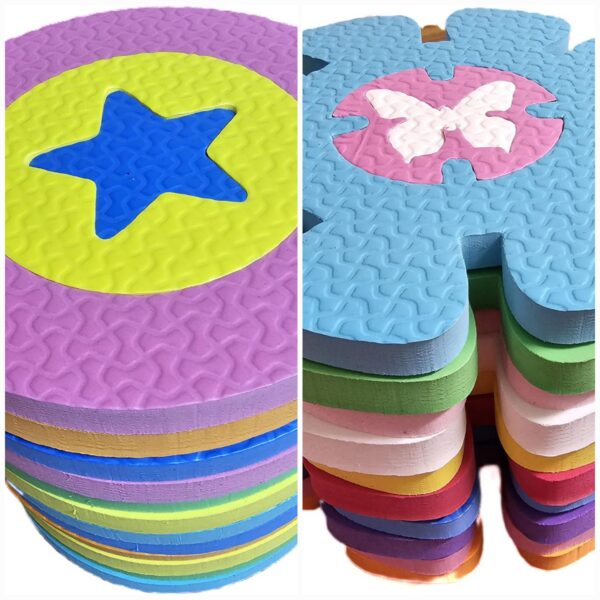 Juego de encastre - Sólo los discos: mixto clásico + mariposa