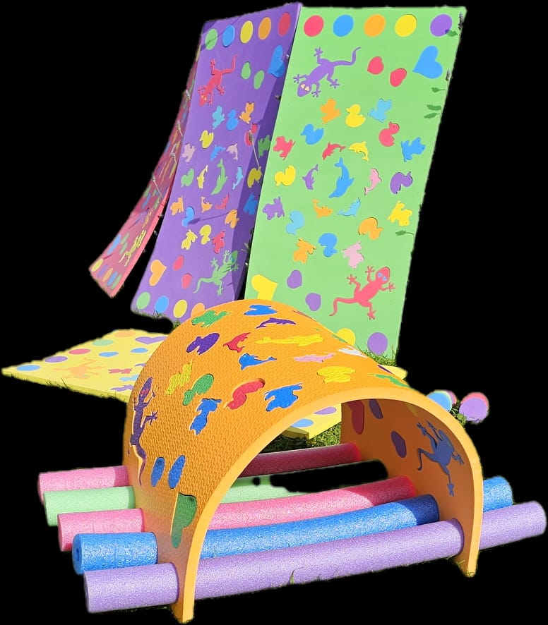 Alfombrita de flotación ventral y dorsal - Modelo 2024 animales