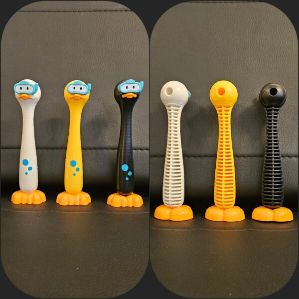 Patos de goma parados sumergibles x 3