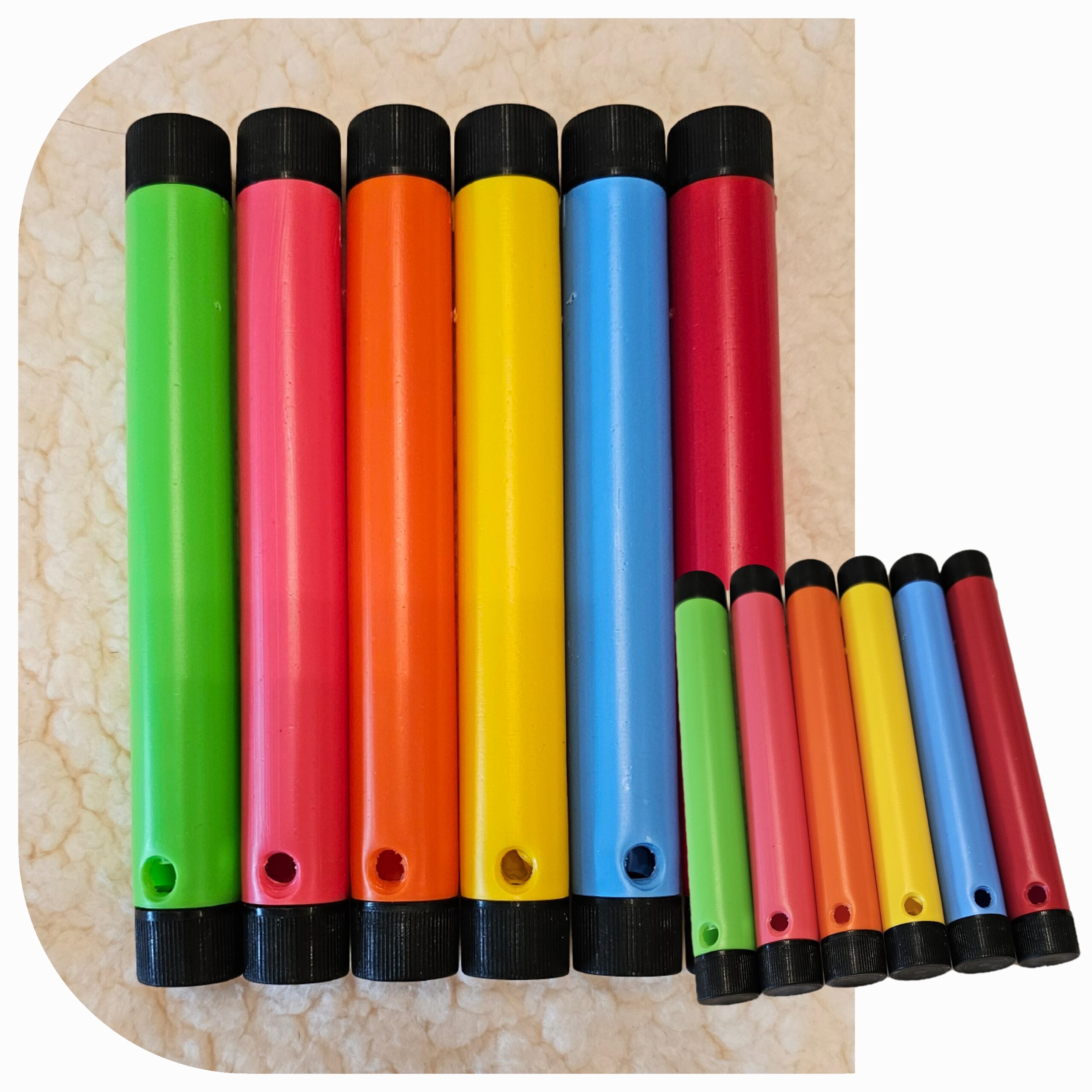 Palitos sumergibles x 6 sin relleno