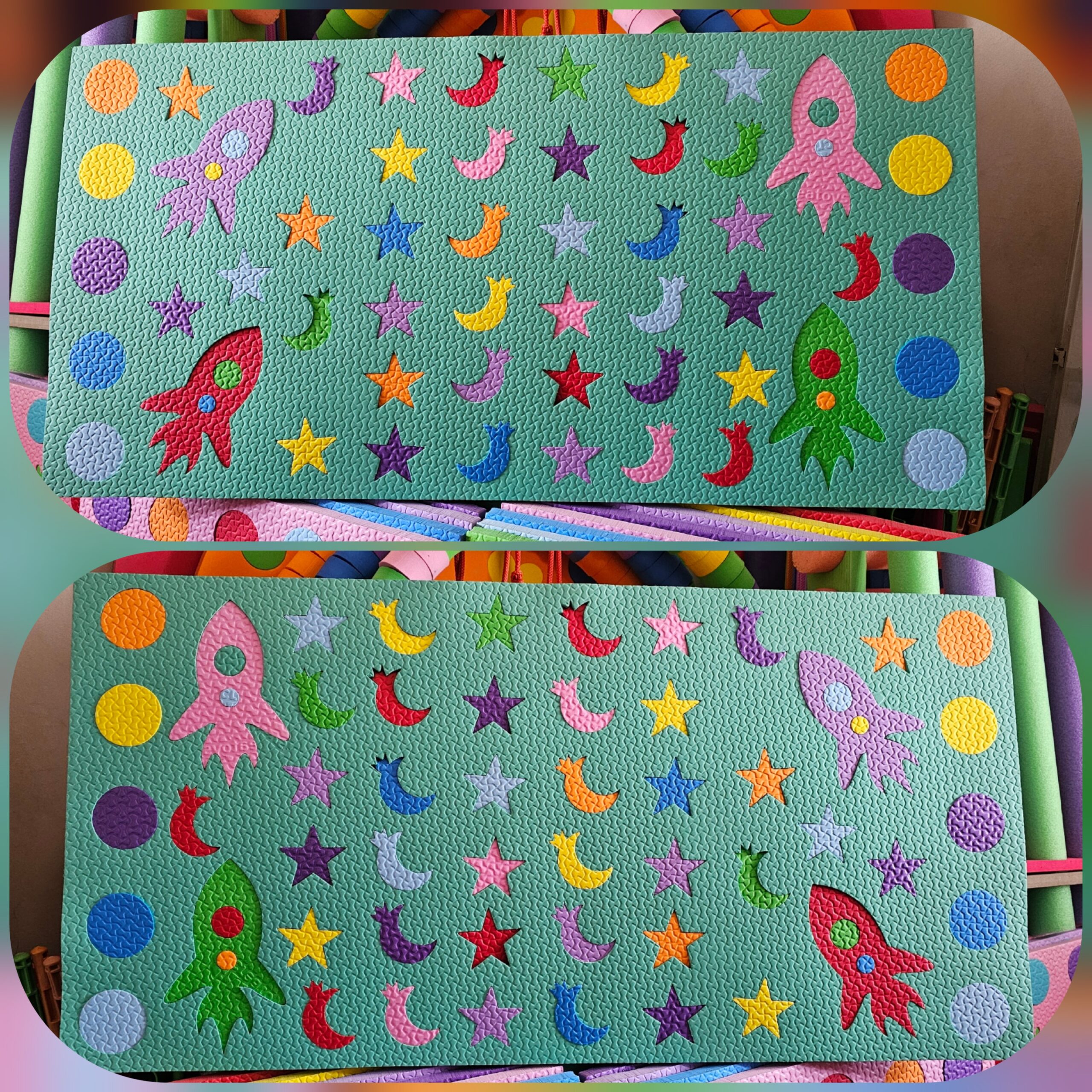 Alfombrita 20 mm Espacial