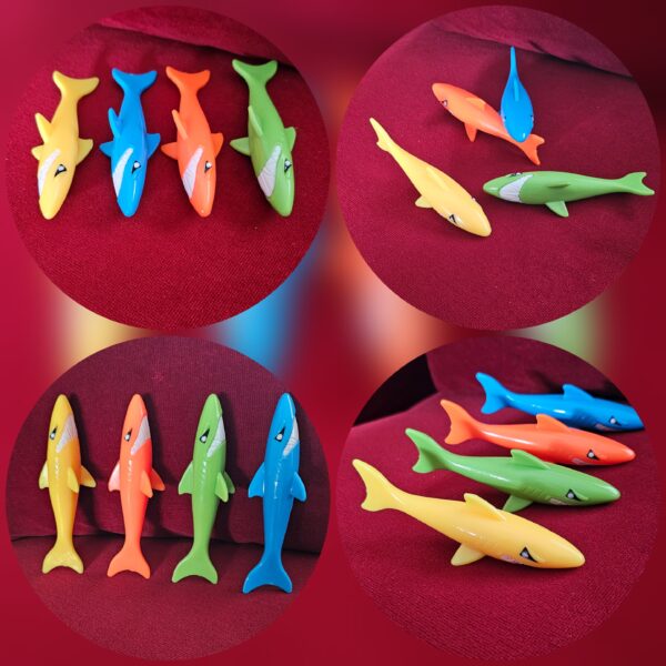 Tiburones por 4 unidades