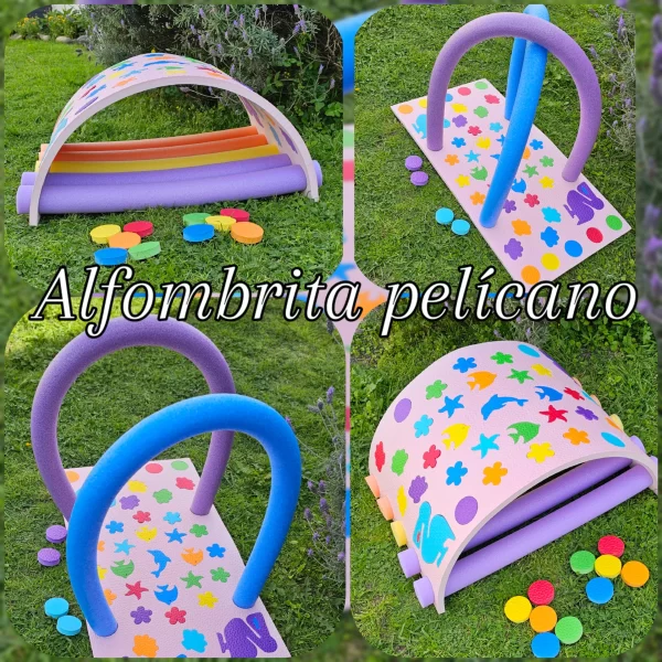 Alfombrita de flotación ventral y dorsal - Modelo Pelícano 15 mm